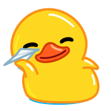 端到端加密 纸飞机鸭子图标